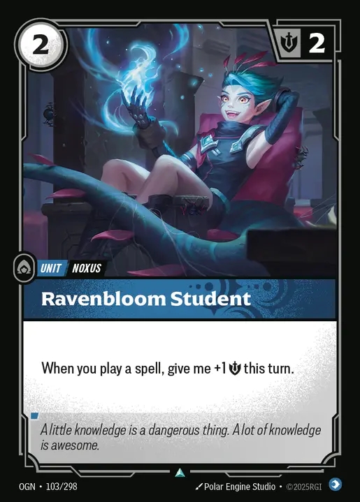 [Mind] Ravenbloom Student [OGN-103-U]
