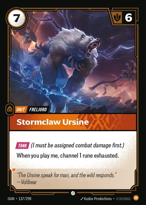 [Body] Stormclaw Ursine [OGN-137-C]