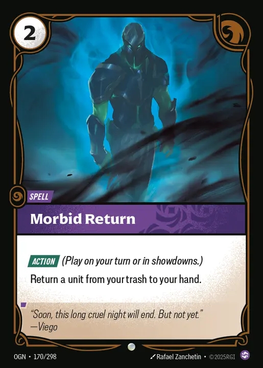 [Chaos] Morbid Return [OGN-170-C]