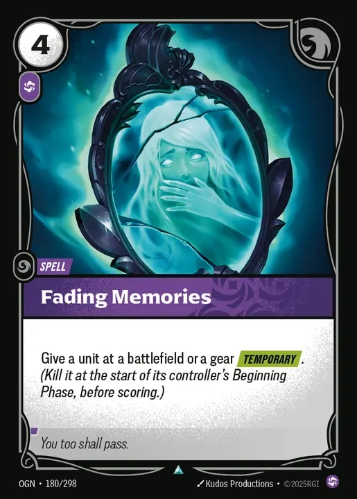 [Chaos] Fading Memories [OGN-180-U]