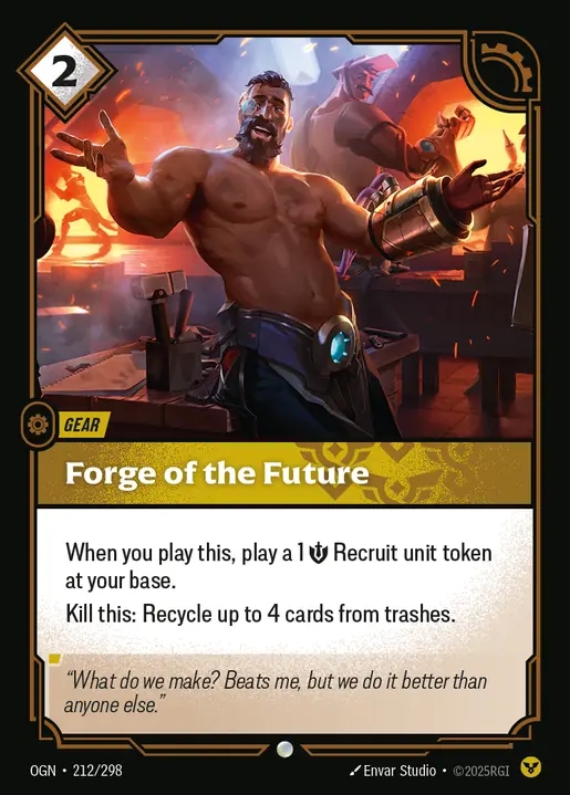 [Order] Forge of the Future [OGN-212-C]
