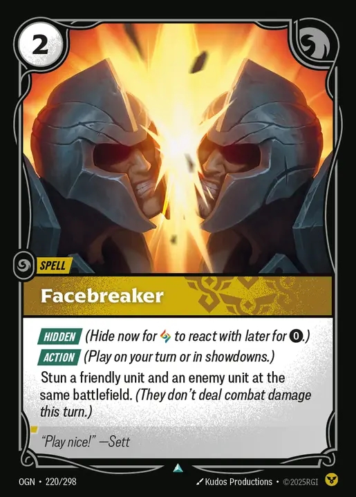 [Order] Facebreaker [OGN-220-U]