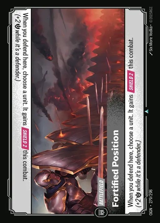 [Colorless] Fortified Position [OGN-279-U]