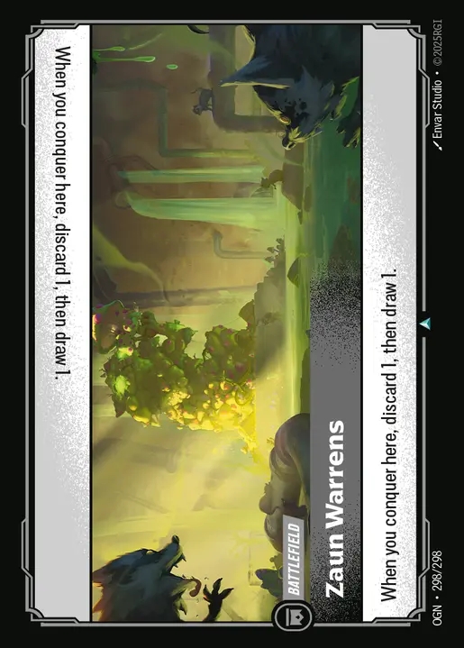 [Colorless] Zaun Warrens [OGN-298-U]