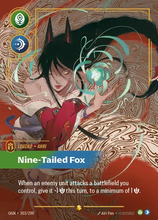 【Showcase】[Calm Mind] Ahri, Nine-Tailed Fox [OGN-303-Showcase]