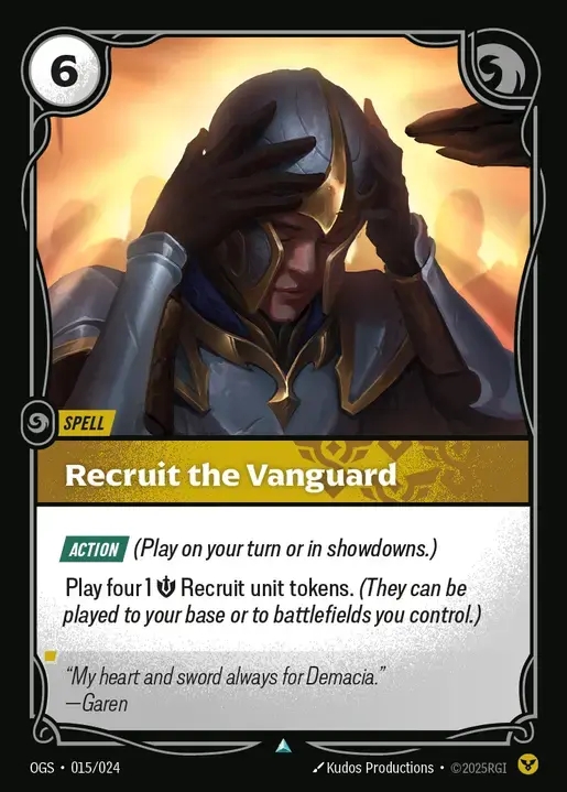 [Order] Recruit the Vanguard [OGS-015-U]