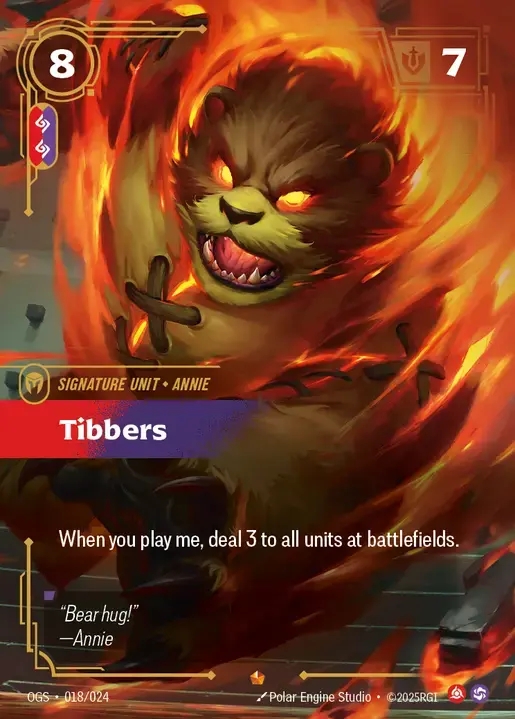 [Fury Chaos] Tibbers [OGS-018-E]