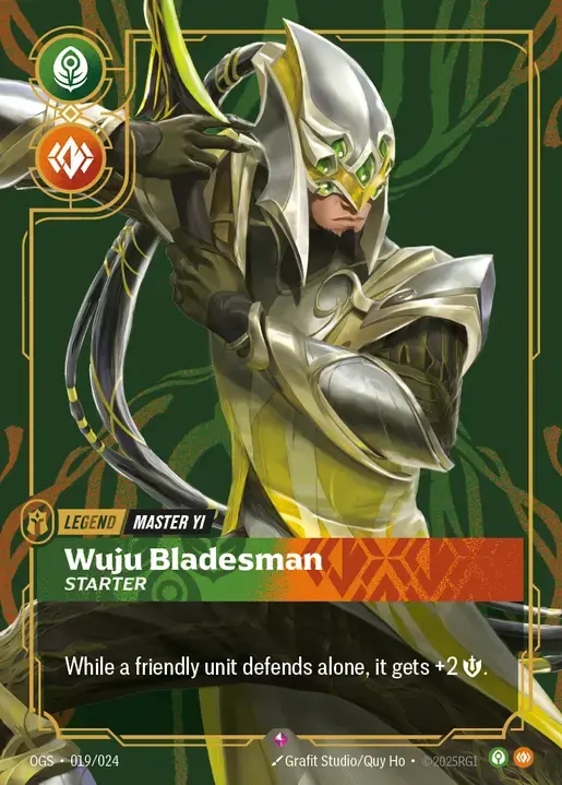 [Calm Body] Master Yi, Wuju Bladesman [OGS-019-R]