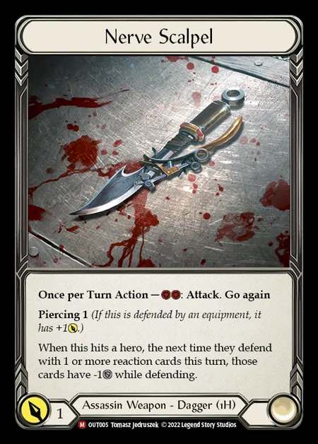 [Assassin] Nerve Scalpel [OUT005-M]