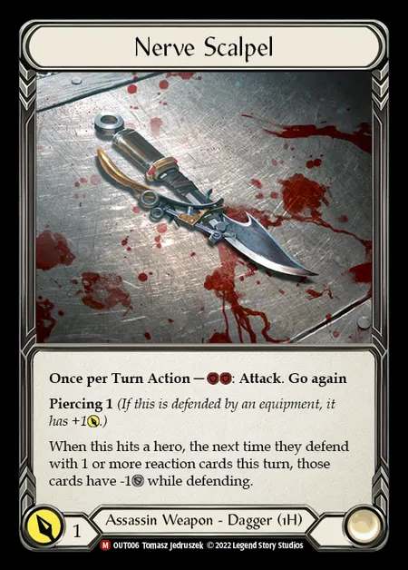 [Assassin] Nerve Scalpel [OUT006-M]