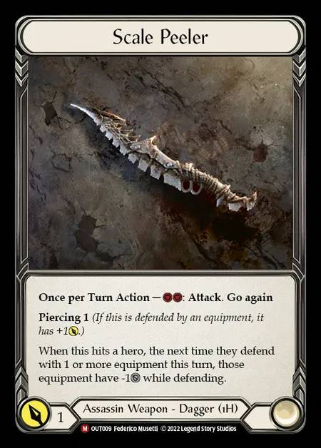 [Assassin] Scale Peeler [OUT009-M]