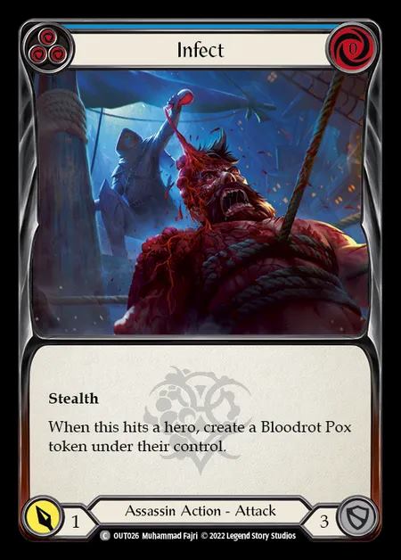 [Assassin] Infect [OUT026-C] (blue)