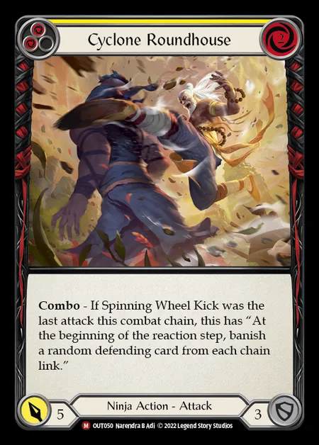 [Ninja] Cyclone Roundhouse [OUT050-M]