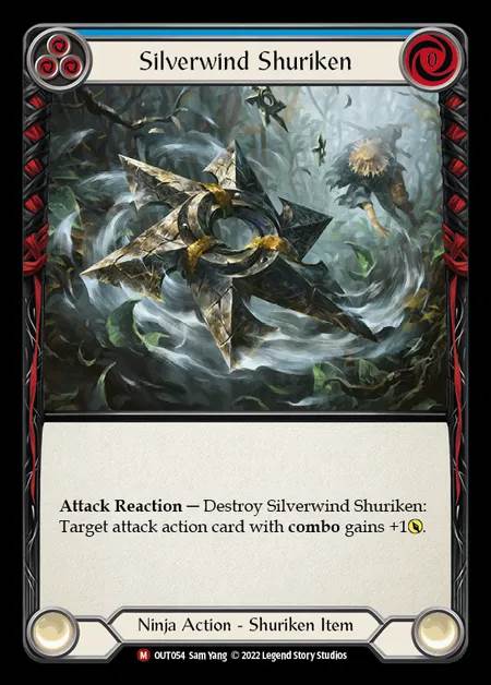 [Ninja] Silverwind Shuriken [OUT054-M]