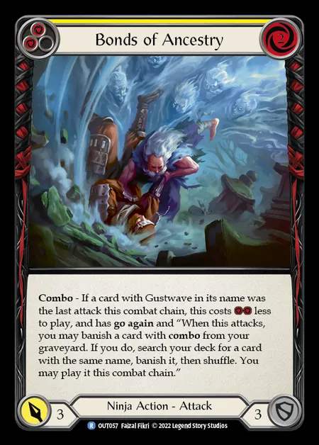 [Ninja] Bonds of Ancestry [OUT057-R] (yellow)