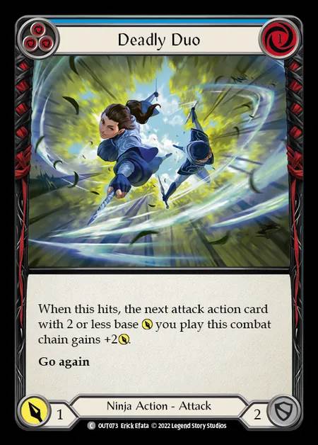 [Ninja] Deadly Duo [OUT073-C] (blue)