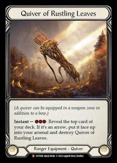 [Ranger] Quiver of Rustling Leaves [OUT096-M]
