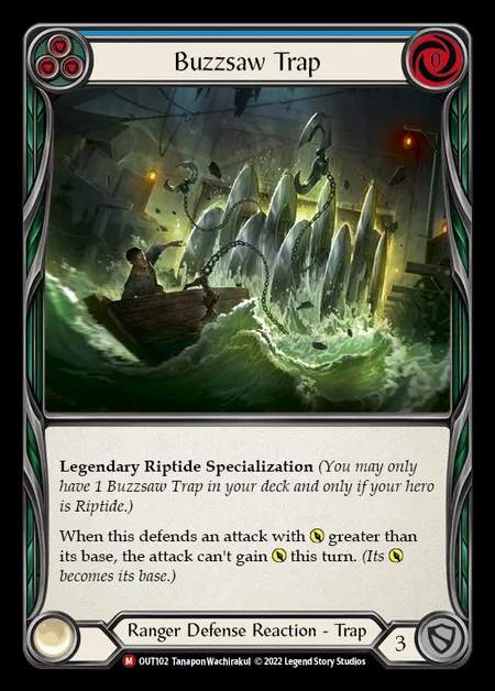 [Ranger] Buzzsaw Trap [OUT102-M]