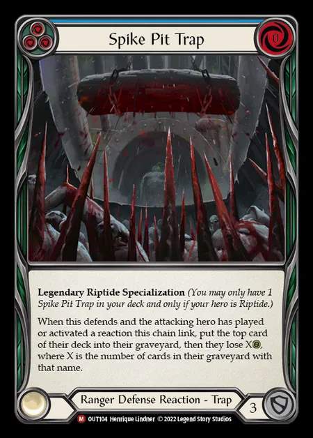 [Ranger] Spike Pit Trap [OUT104-M]