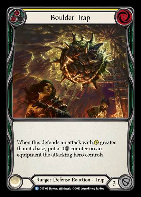 [Ranger] Boulder Trap [OUT106-R]