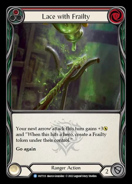 [Ranger] Lace with Frailty [OUT113-R]