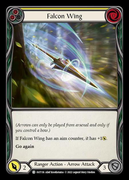 [Ranger] Falcon Wing [OUT116-C] (yellow)