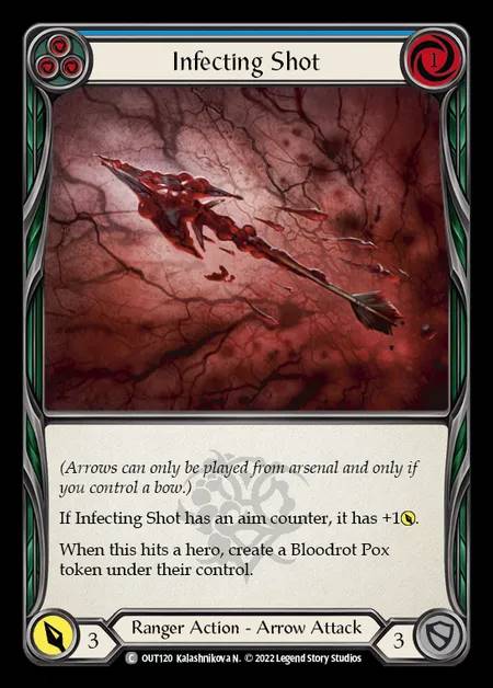 [Ranger] Infecting Shot [OUT120-C] (blue)