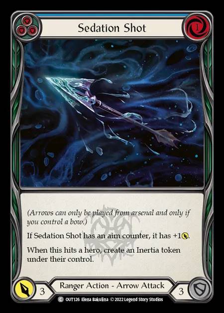 [Ranger] Sedation Shot [OUT126-C] (blue)