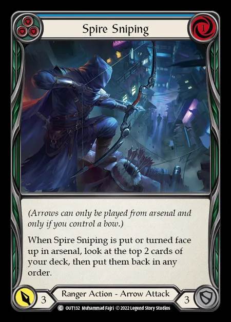 [Ranger] Spire Sniping [OUT132-C] (blue)