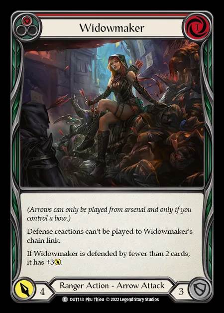 [Ranger] Widowmaker [OUT133-C] (red)