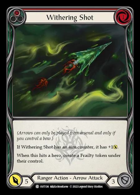 [Ranger] Withering Shot [OUT136-C] (red)