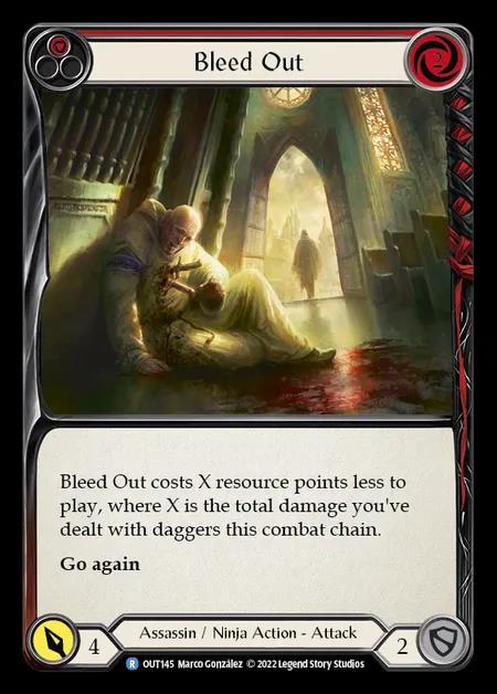 [Assassin Ninja] Bleed Out [OUT145-R] (red)