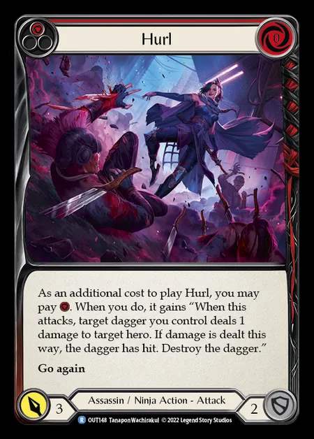 [Assassin Ninja] Hurl [OUT148-R] (red)