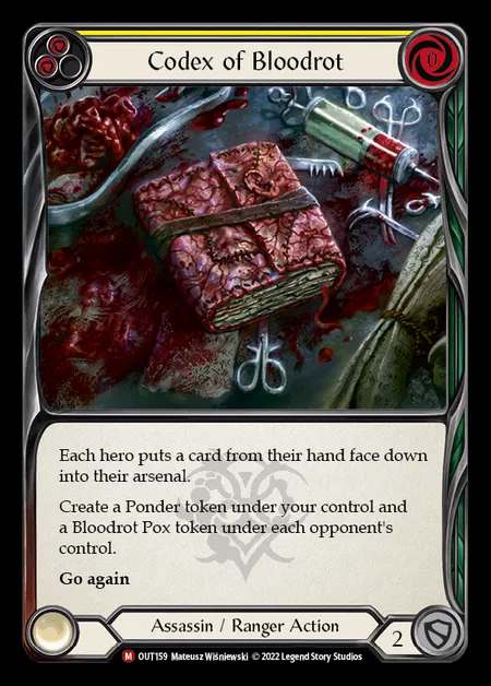 [Assassin Ranger] Codex of Bloodrot [OUT159-M]
