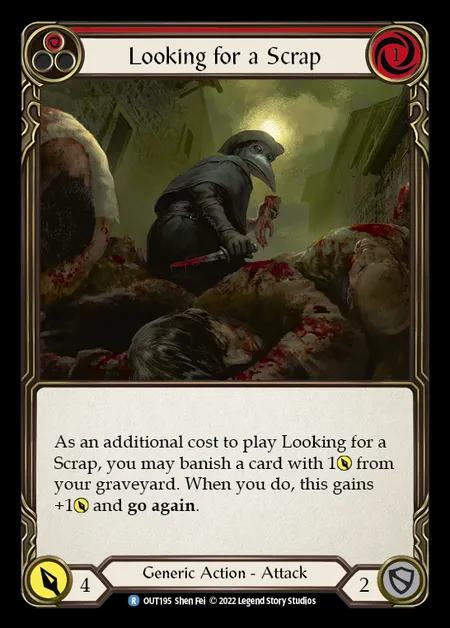 [Generic] Looking for a Scrap [OUT195-R] (red)