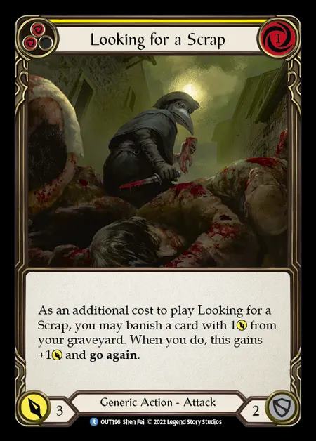 [Generic] Looking for a Scrap [OUT196-R] (yellow)