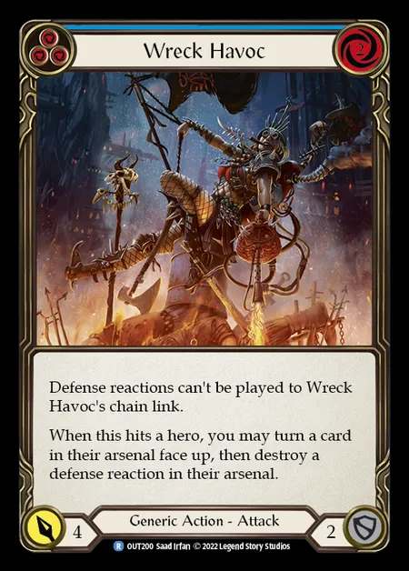 [Generic] Wreck Havoc [OUT200-R] (blue)