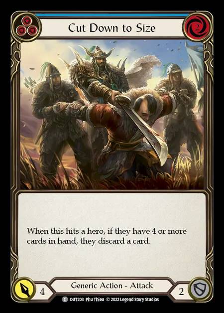 [Generic] Cut Down to Size [OUT203-C] (blue)