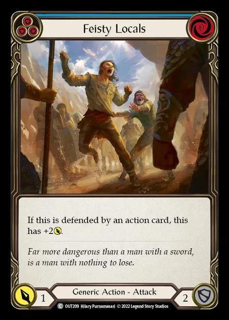 [Generic] Feisty Locals [OUT209-C] (blue)