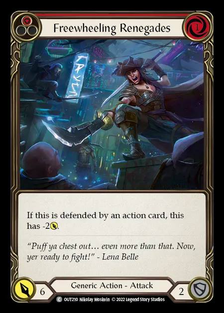 [Generic] Freewheeling Renegades [OUT210-C] (red)