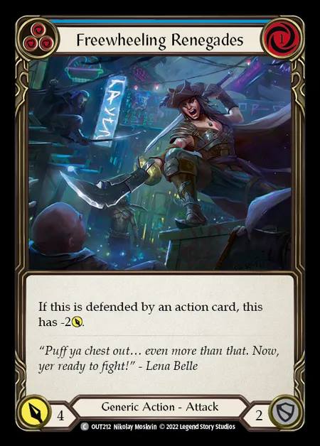 [Generic] Freewheeling Renegades [OUT212-C] (blue)