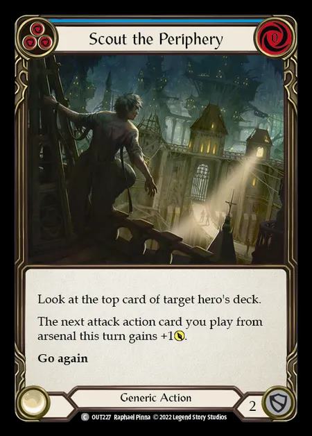 [Generic] Scout the Periphery [OUT227-C] (blue)