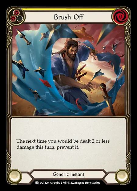 [Generic] Brush Off [OUT229-C] (yellow)