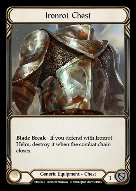[Generic] Ironrot Chest [OXO002-P] (Promo)