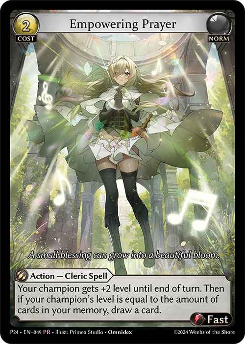 【FOIL】[Norm] Empowering Prayer [P24-049-PR]