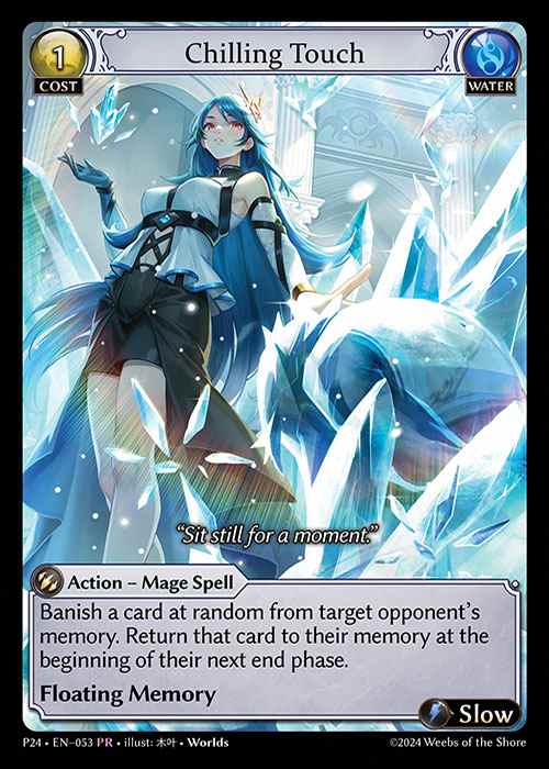 【FOIL】[Water] Chilling Touch [P24-053-PR]