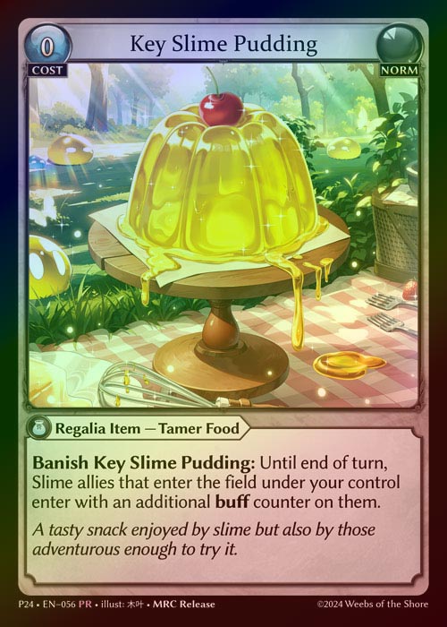【FOIL】[Norm] Key Slime Pudding [P24-056-PR]