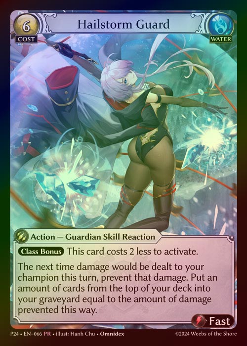 【FOIL】[Water] Hailstorm Guard [P24-066-PR]