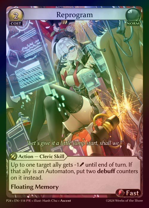【FOIL】[Norm] Reprogram [P24-114-PR]