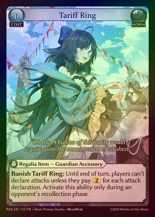 【FOIL】[Norm] Tariff Ring [P24-115-PR]
